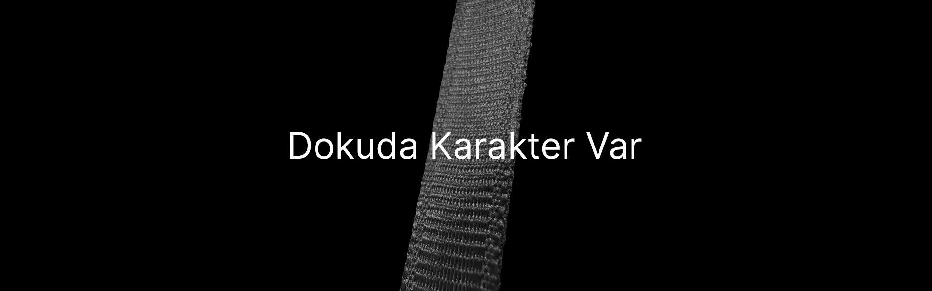 Grogren kurdele tırtıklı doku detayı