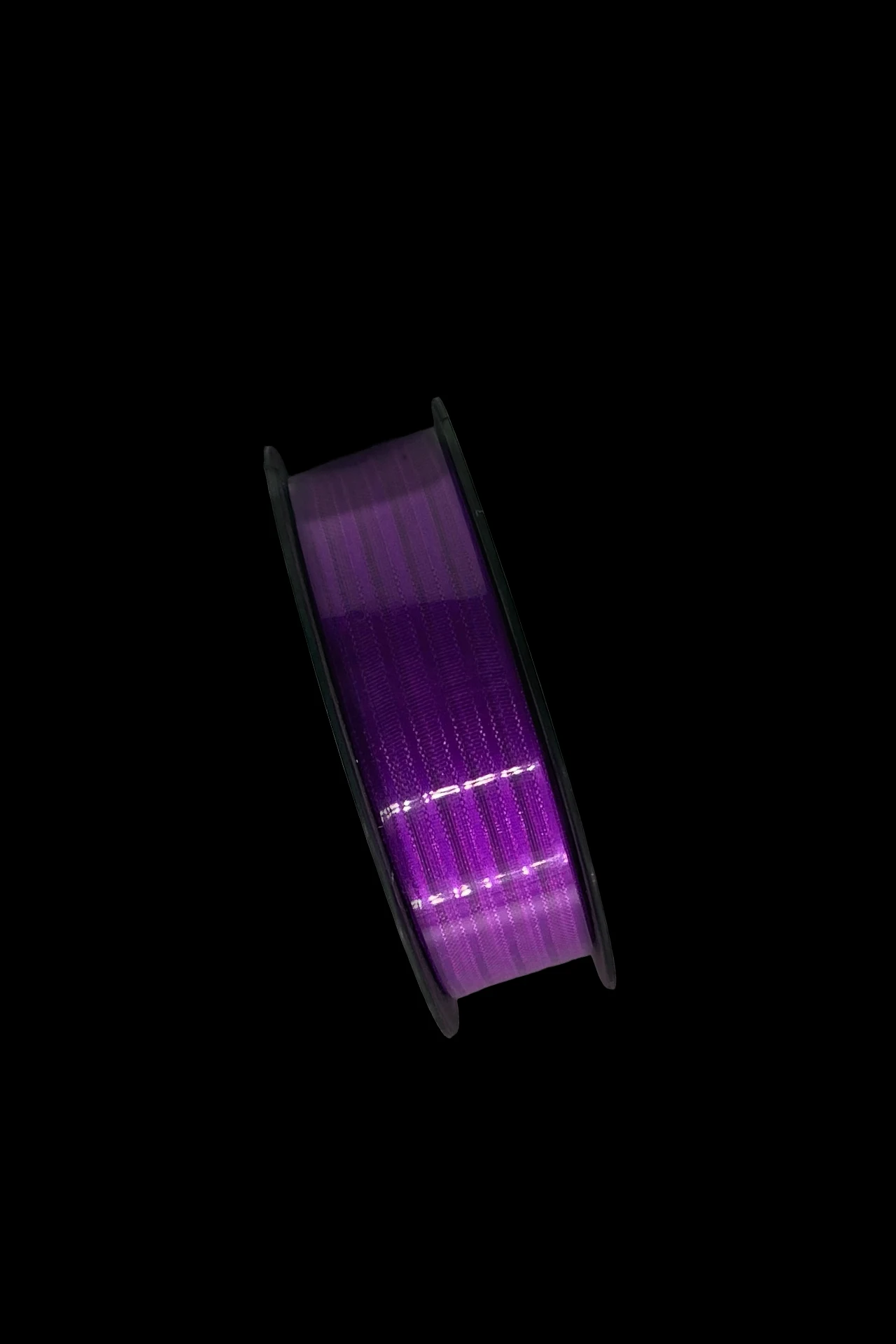 25mm 20m Çizgili Kurdele Mor