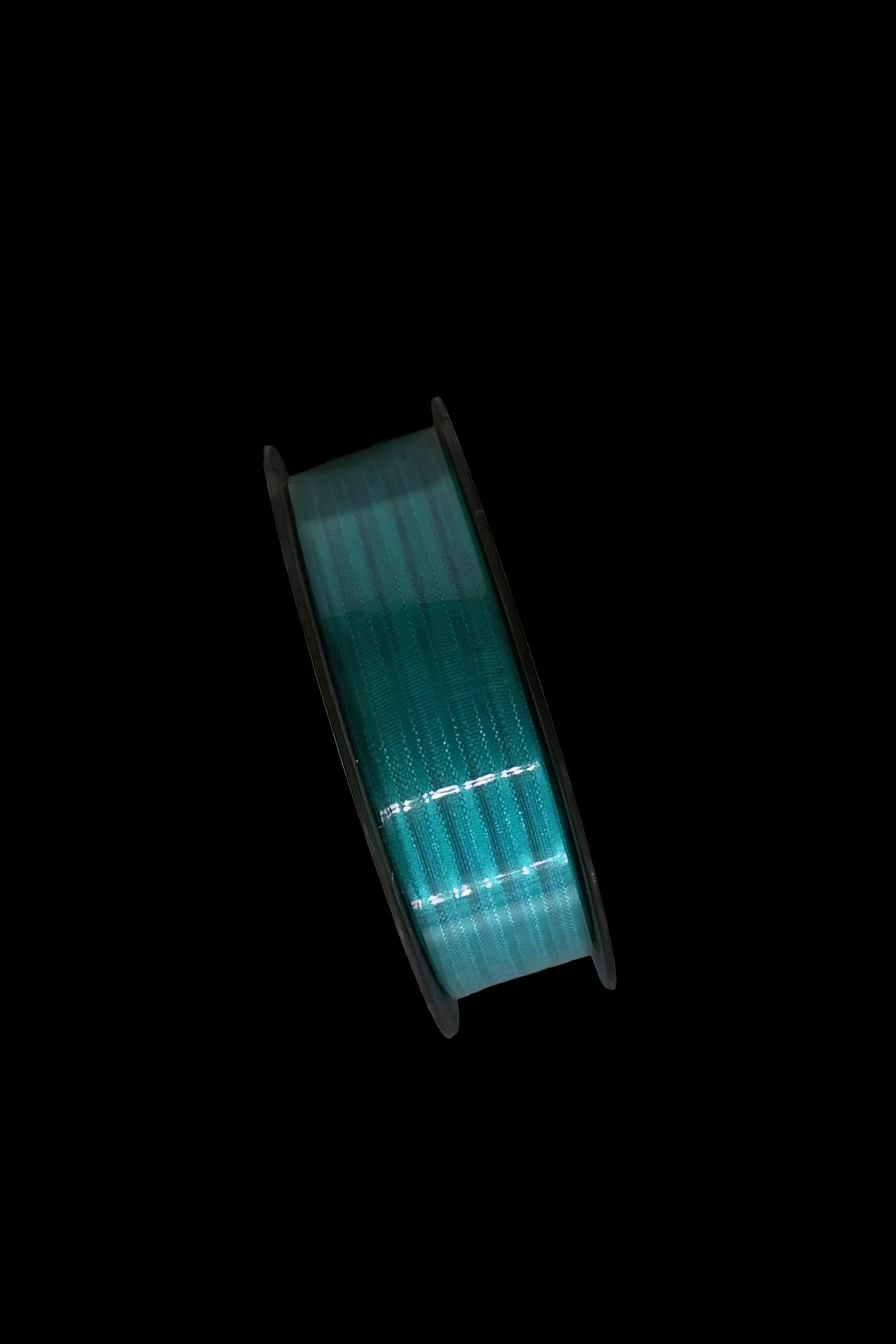 25mm 20m Çizgili Kurdele Turkuaz